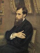 Ilya Repin Portrait of Pavel Tretyakov oil on canvas
